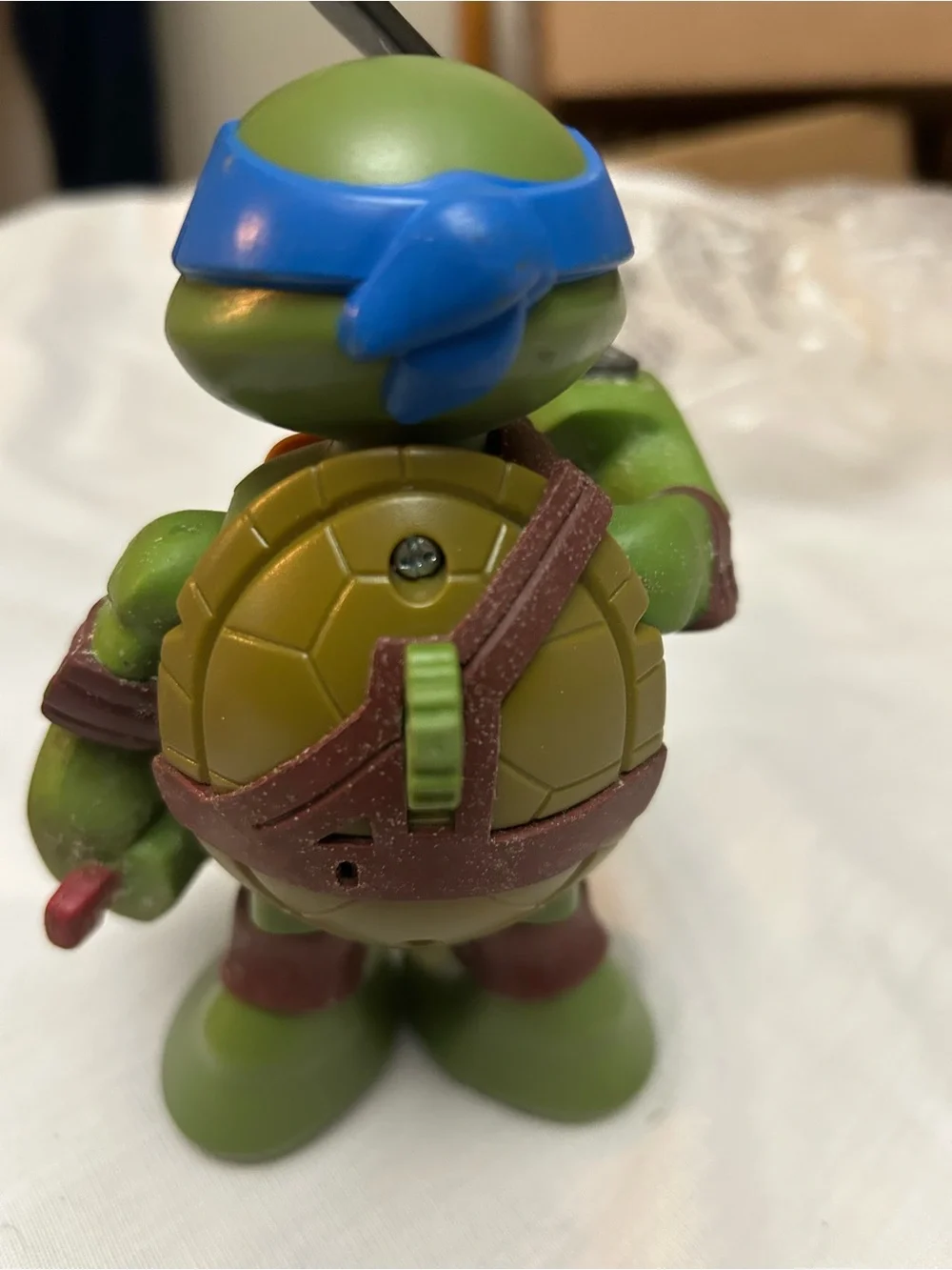 Classic Turtle Warrior Action Figure - Blue & Green